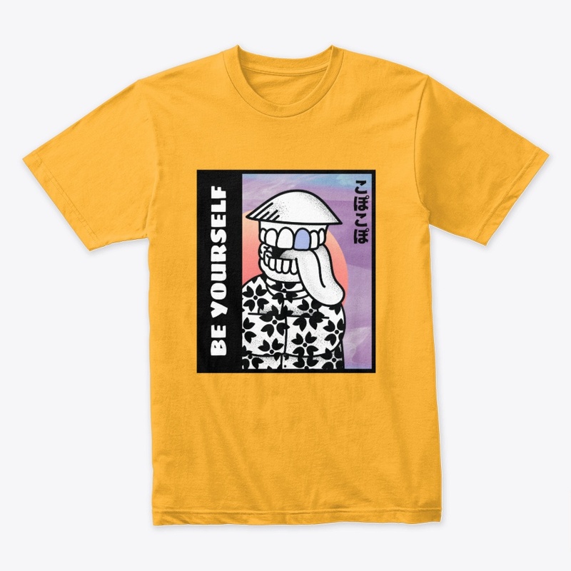 Be yourself! Japanese psychedelic Tee