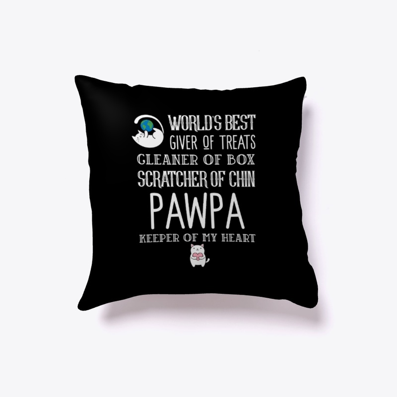 World's Best Pawpa Design | Cat Tee