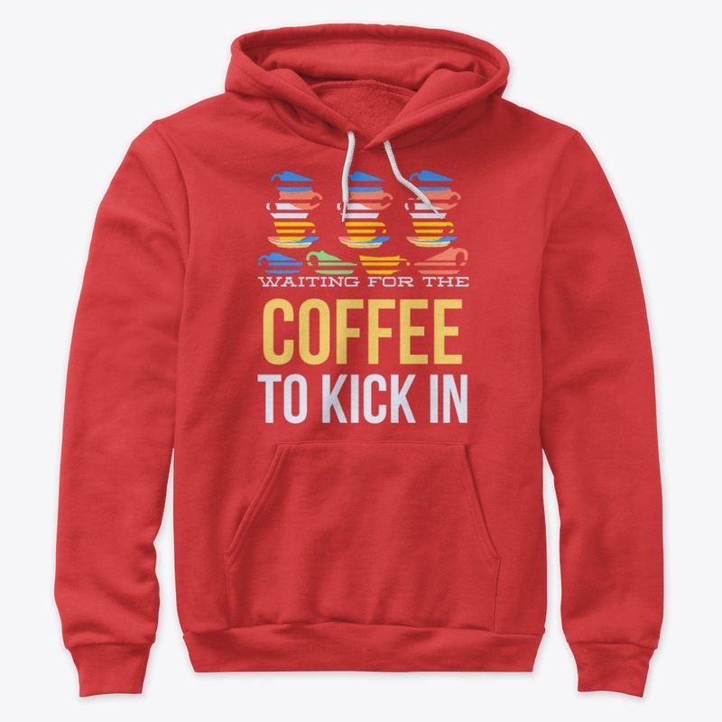waiting for the coffee to kick in !