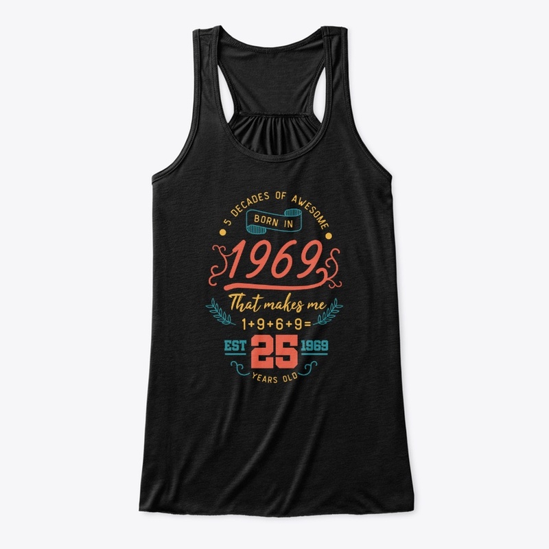 Born in 1969 makes me 25 years old