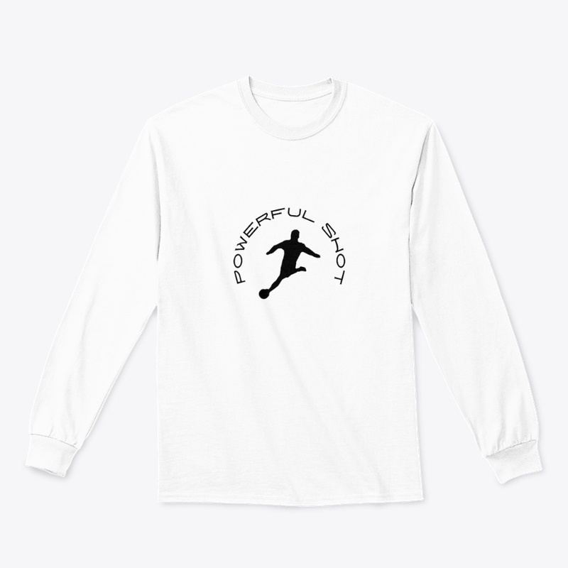 Soccer: Powerful Shot 1 Black Logo