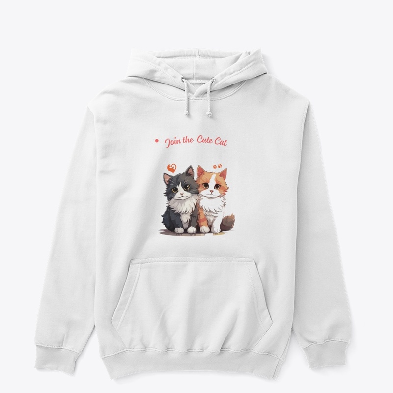 Join The Cute Cat Tshart