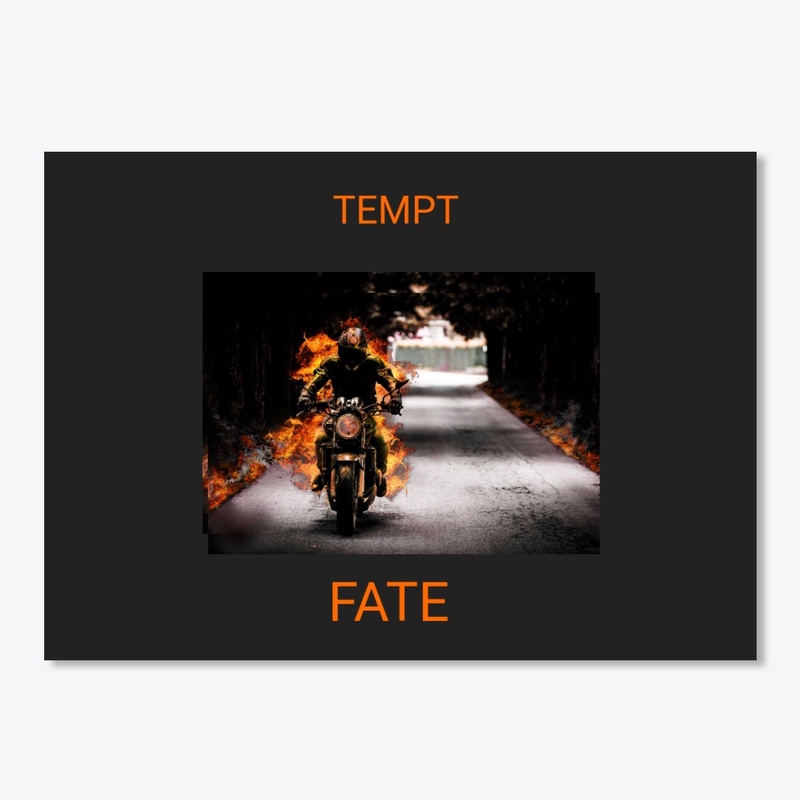 Firey motorcycle 