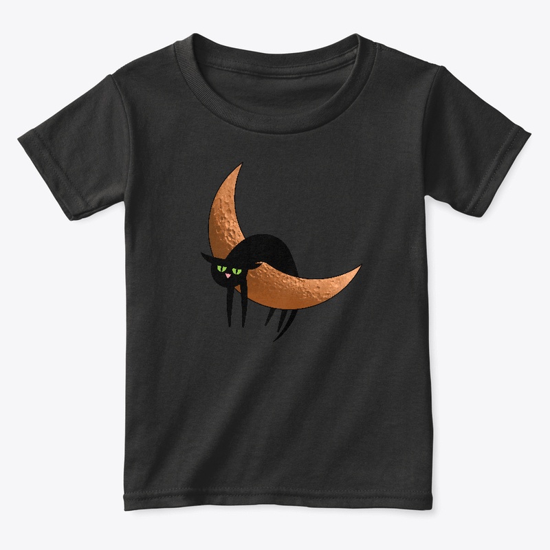 Sad Kitty and Moon
