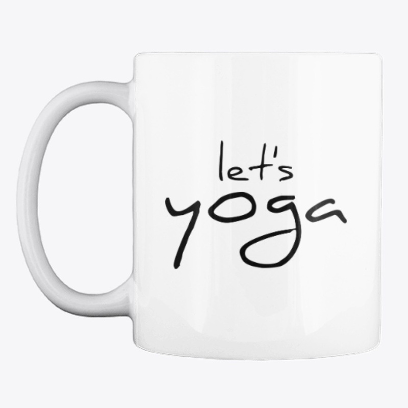Let's Yoga Black - PK.digart