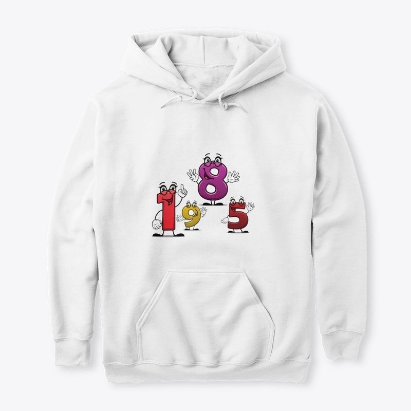 1985 year birth numbers Funny math tee