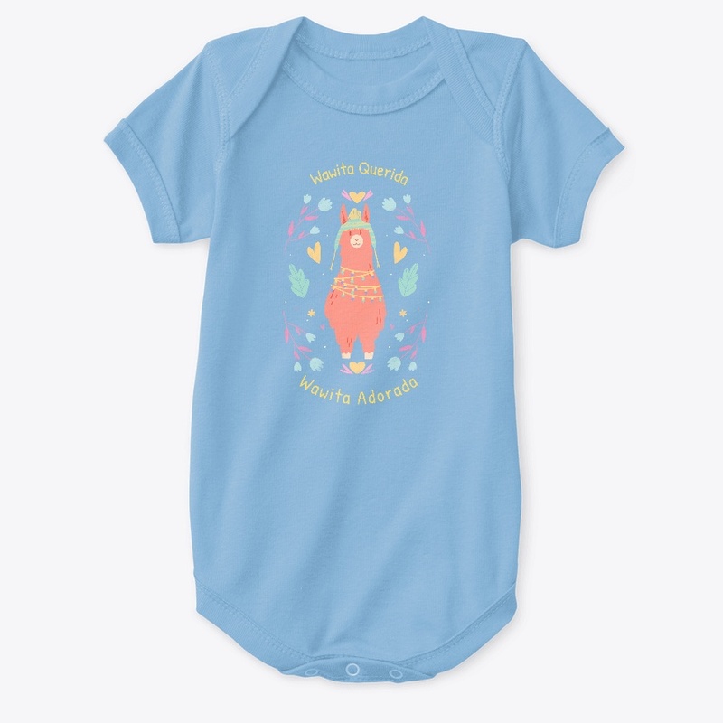 Wawita Adorada - Cute baby llama design2