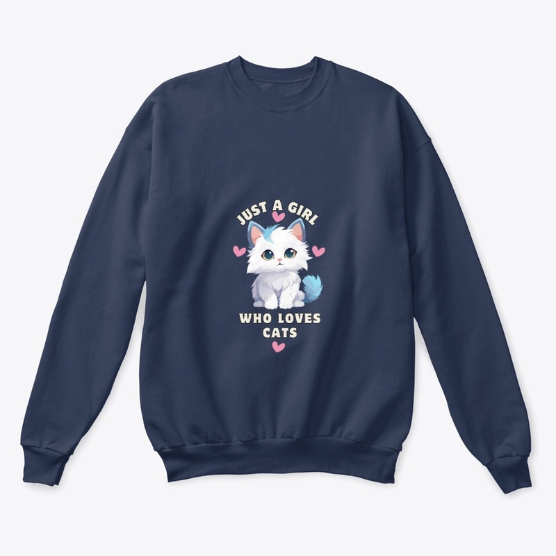 Just A Girl Who Loves Cats Tshirts