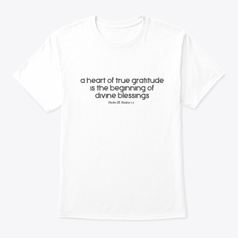 An attitude of gratitude