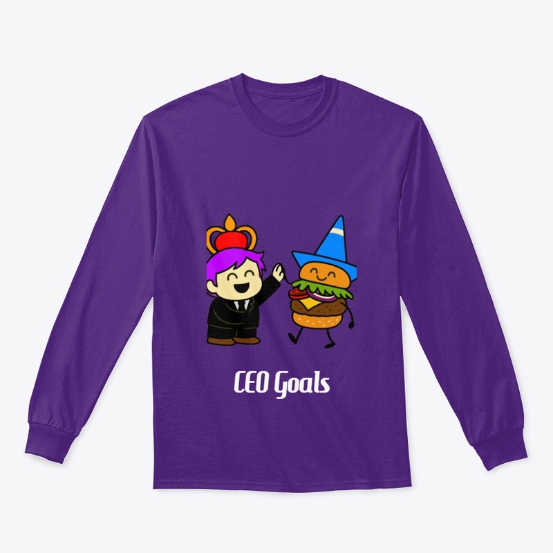 'CEO Goals' merch