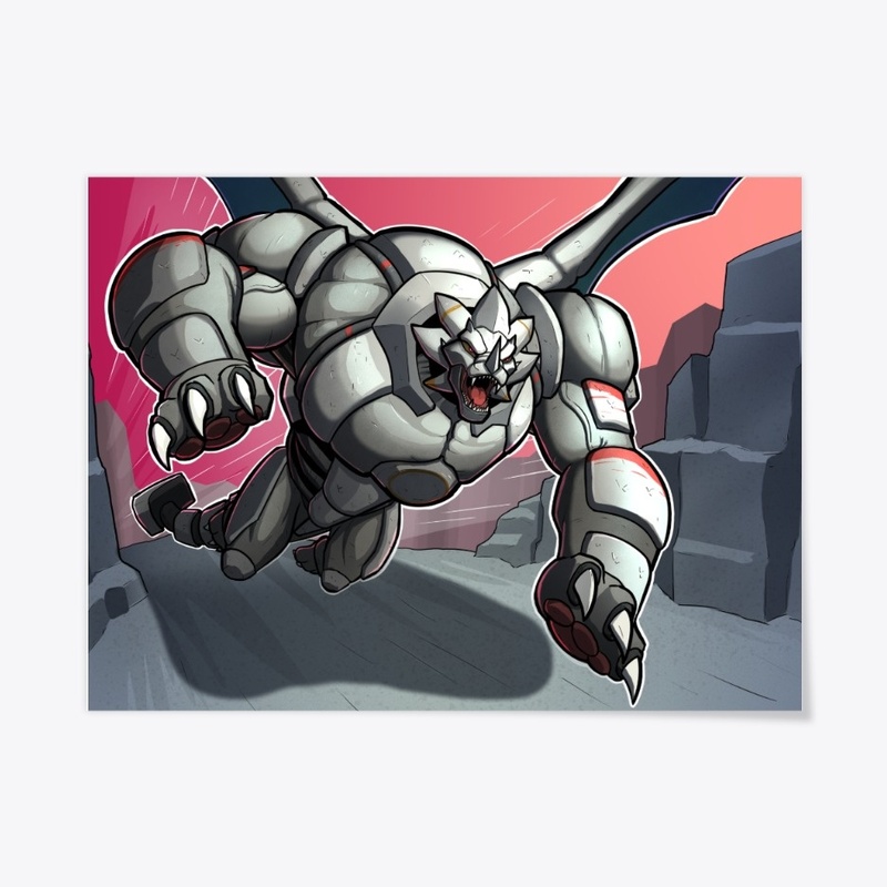 The Rampaging Hammer-Tail POSTER