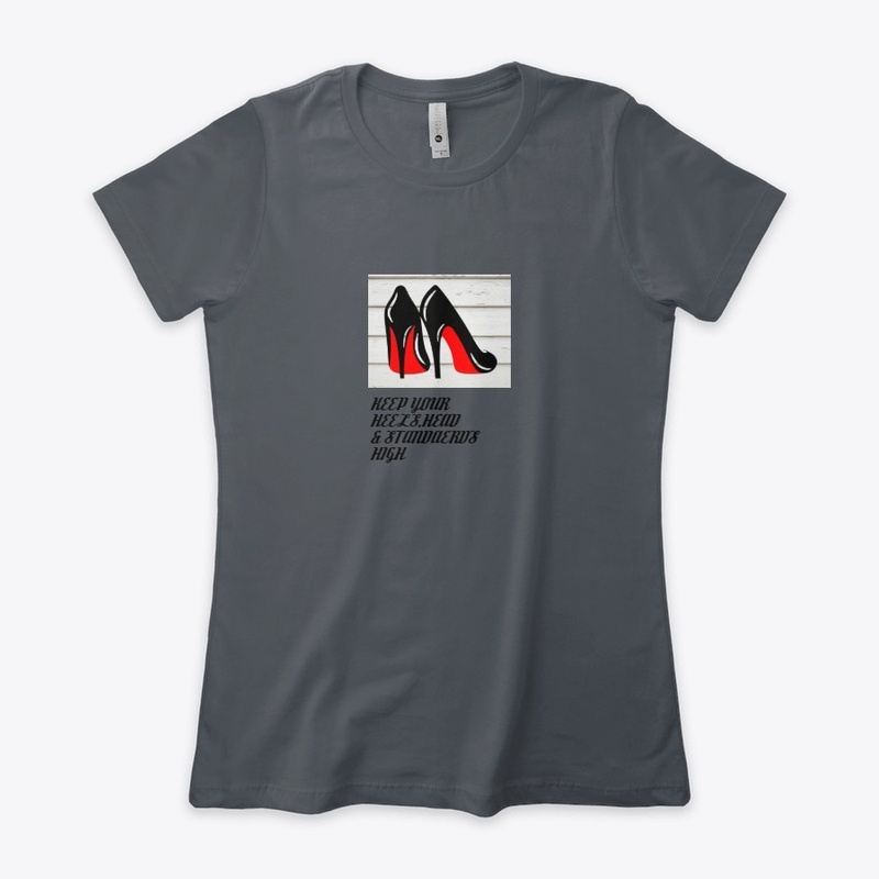 Keep your heels and head up