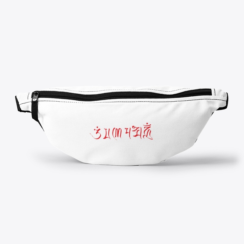 Avalokiteshvara Mantra Waist Bag 观音心咒腰包