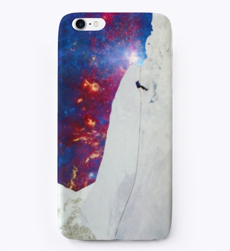 Mountain Climber - Space Collage Tee