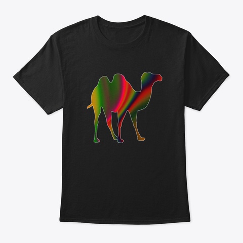 Camel 376 Black T-Shirt Front