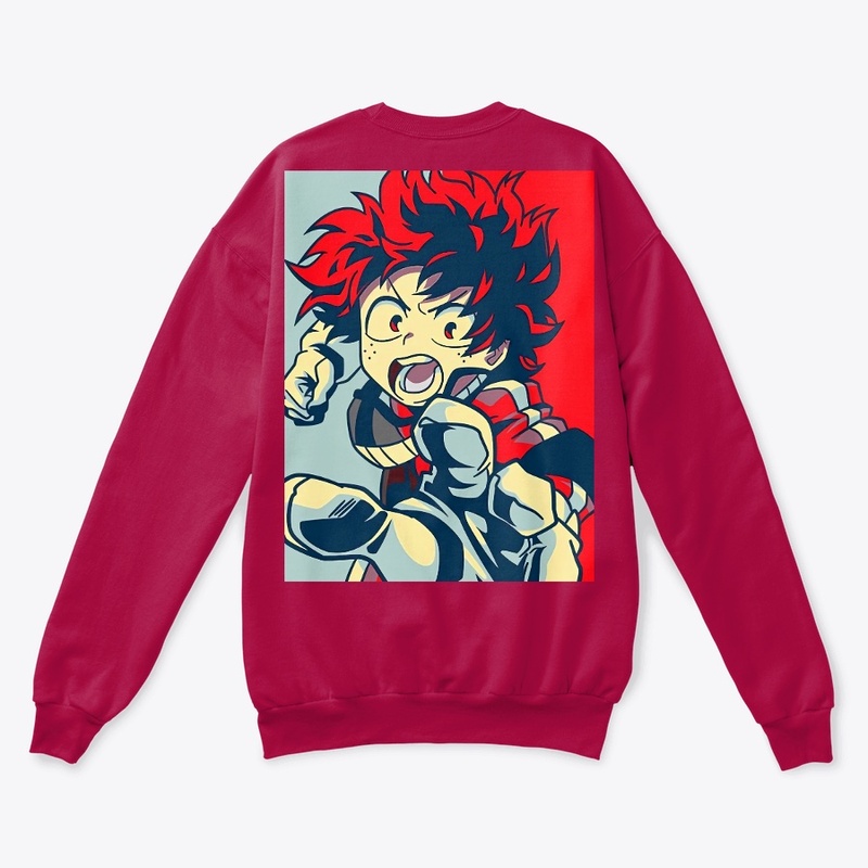 ANIME BACKPRINT (DEKU)
