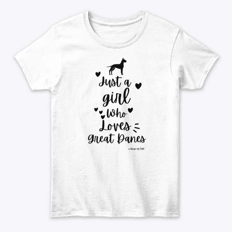 Just a girl who loves Great Danes.