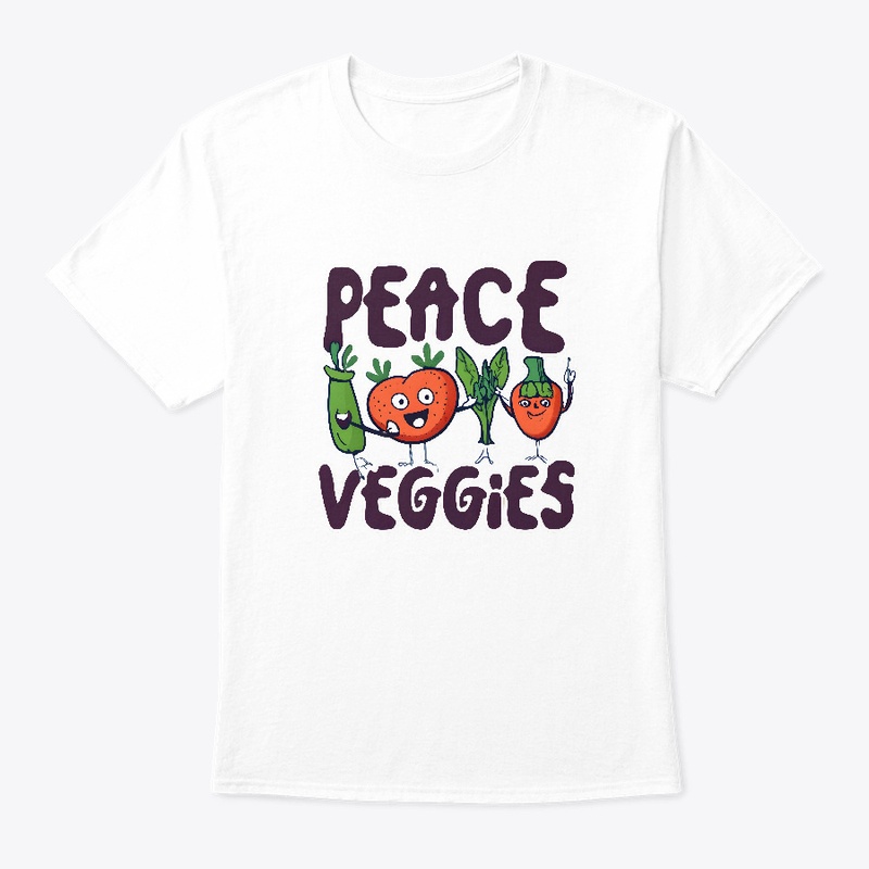 Peace Love Veggies T-shirt