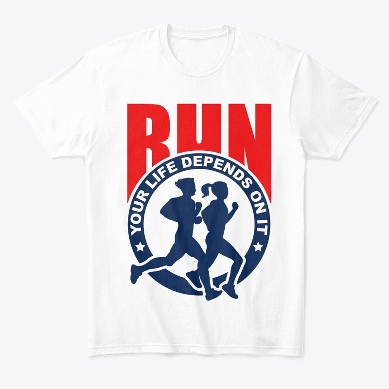 Run 1 - Red and Navy