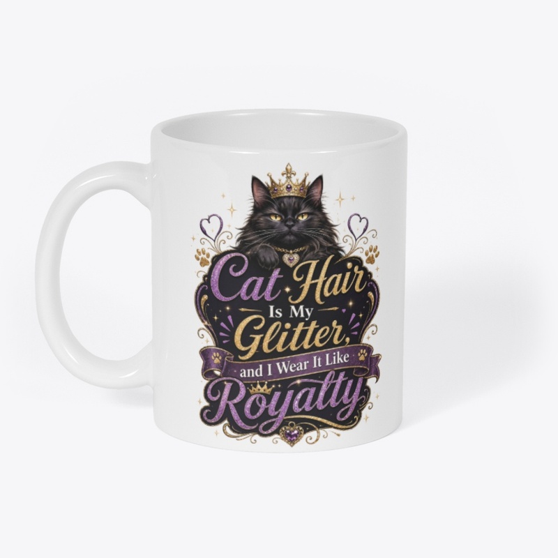 Cat Hair Is My Glitter Merch