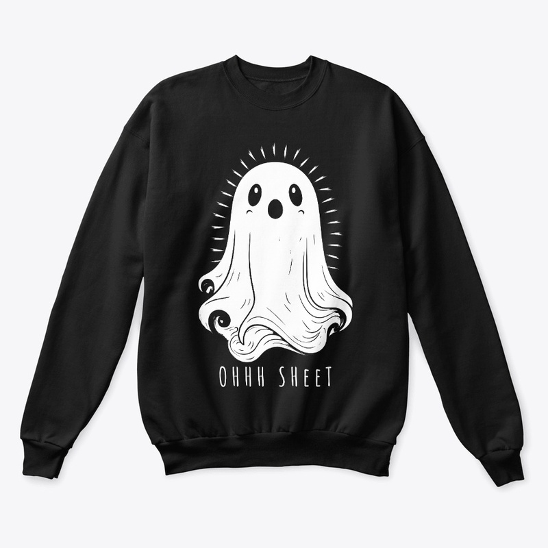 cute ghost design ohhh sheet oh sheet 