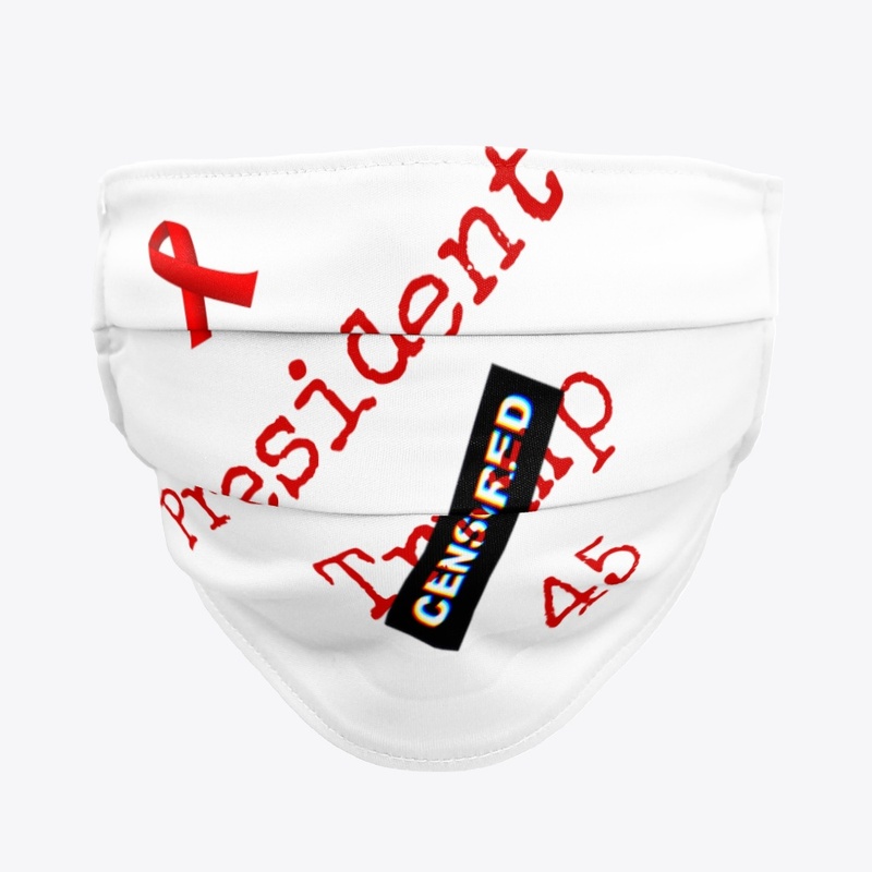 Censored President Trump 45 Merch 