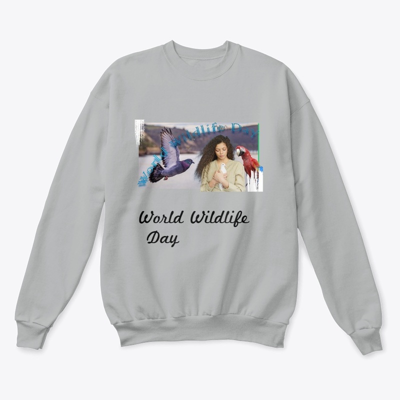 World Wildlife Day design for tshirts