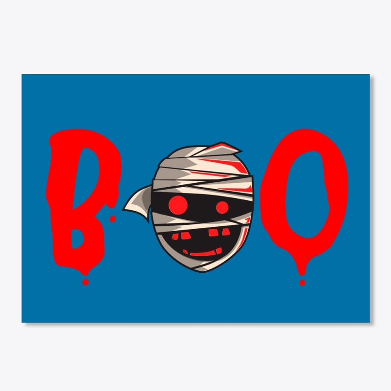 Boo Mummy Halloween