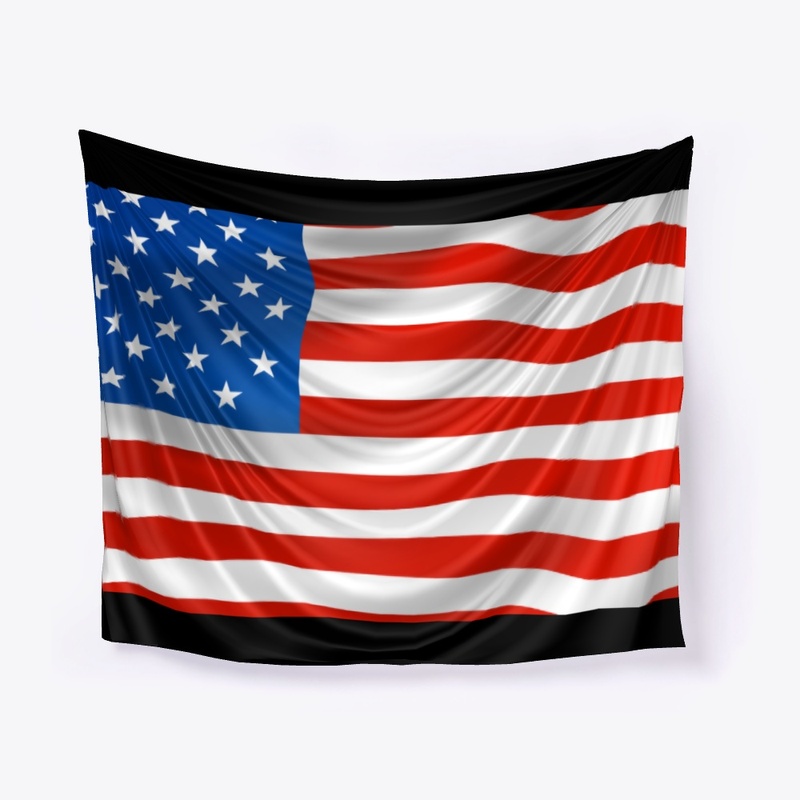 Beautiful American Flag Tee Tshirt