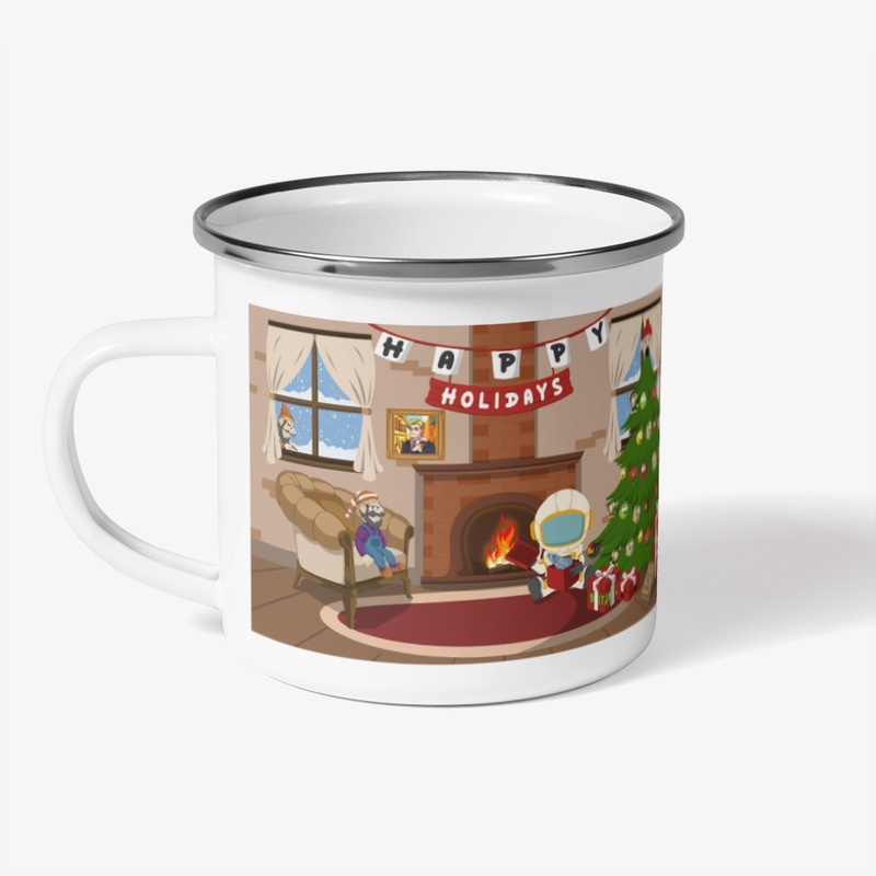 Happy Holidays mug