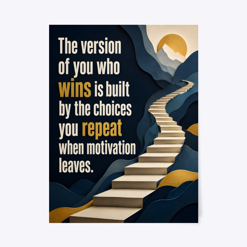 Choices Build Winners Print