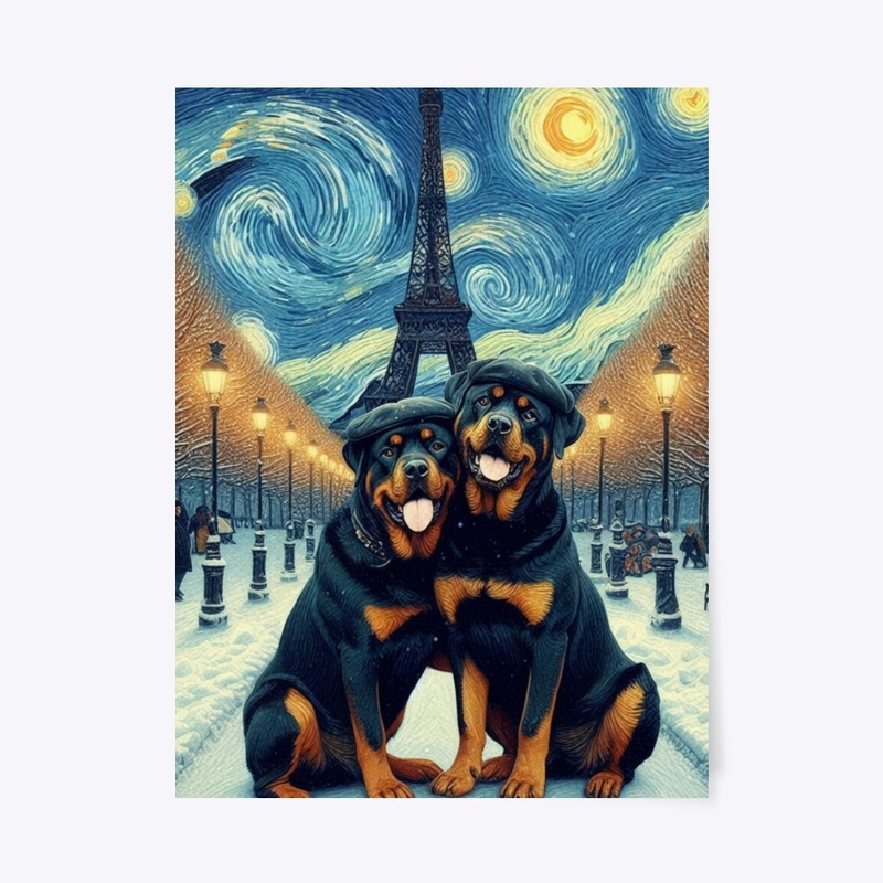 Rottweilers in Paris