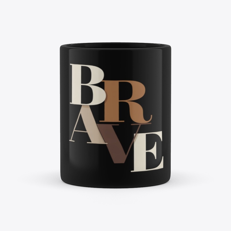 BRAVE Minimalist Typography