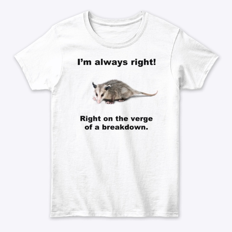 ALWAYS RIGHT! ᘛ⁐̤ᕐᐷ