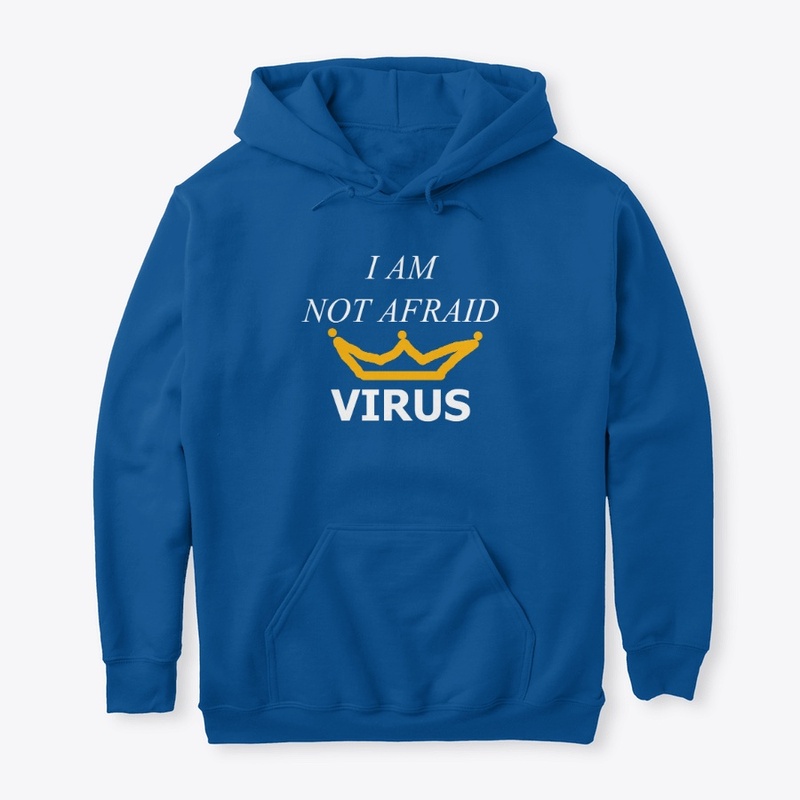 I Am Not Afraid_Hoodie Gold N1