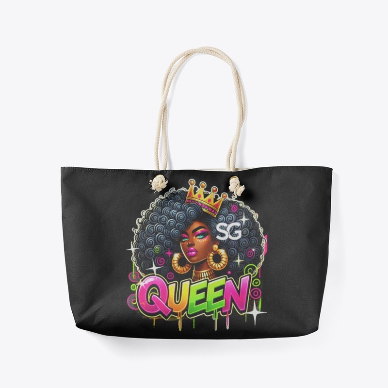 New Black Queen with Crown