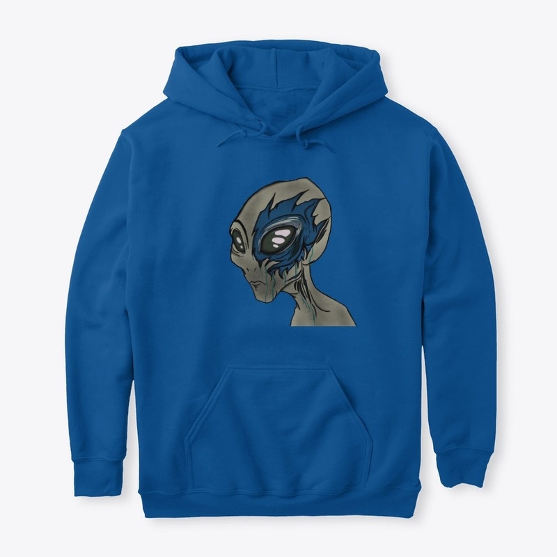 Navy Alien Head
