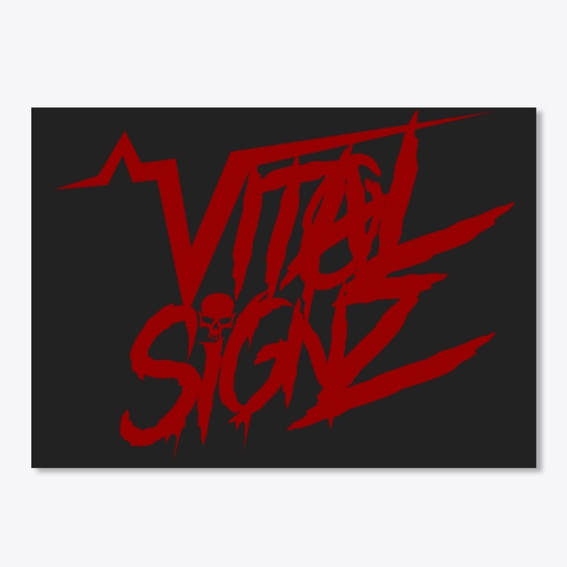 vital signz logo STICKER RED