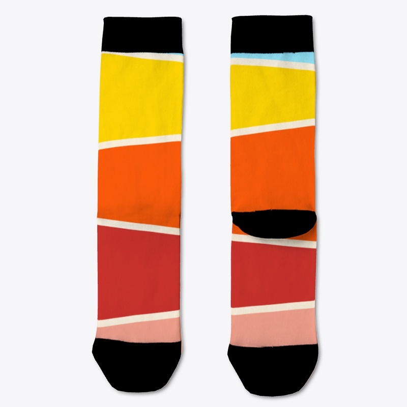 Geometric Abstract Multicolor Shape