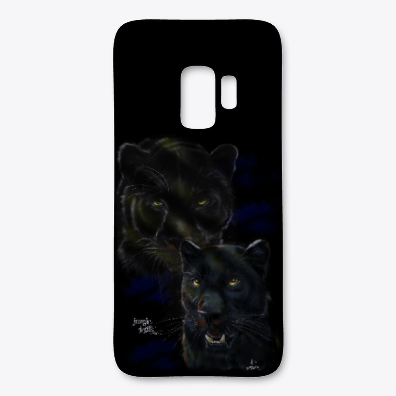 Black Leopard Samsung Case