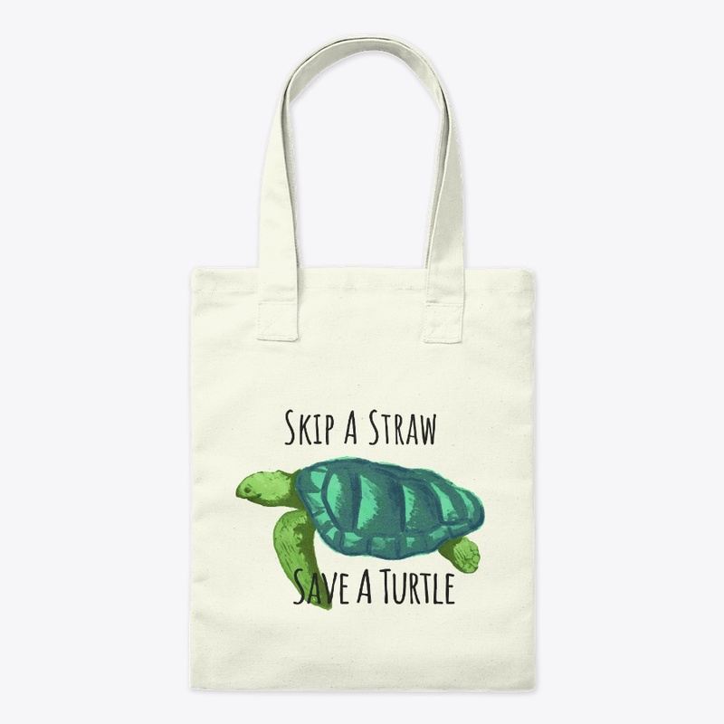 Skip Straw Save Turtle For Nature Lover