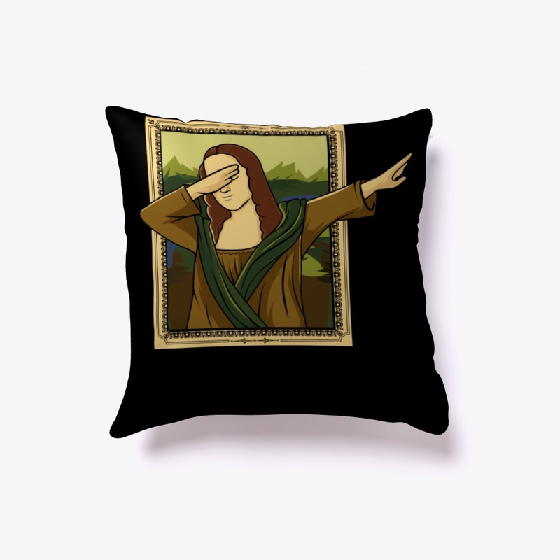 Dabbing mona lisa