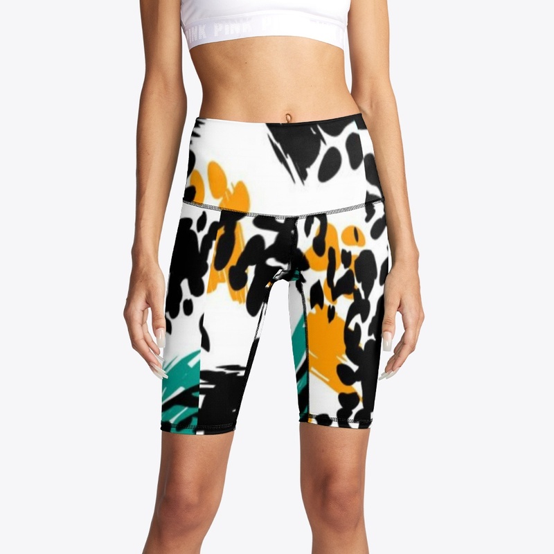 AllOver Leopard Print Brushstroke Design