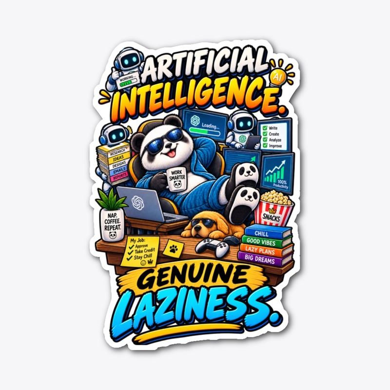 Artificial Intelligence, Genuine Lazines