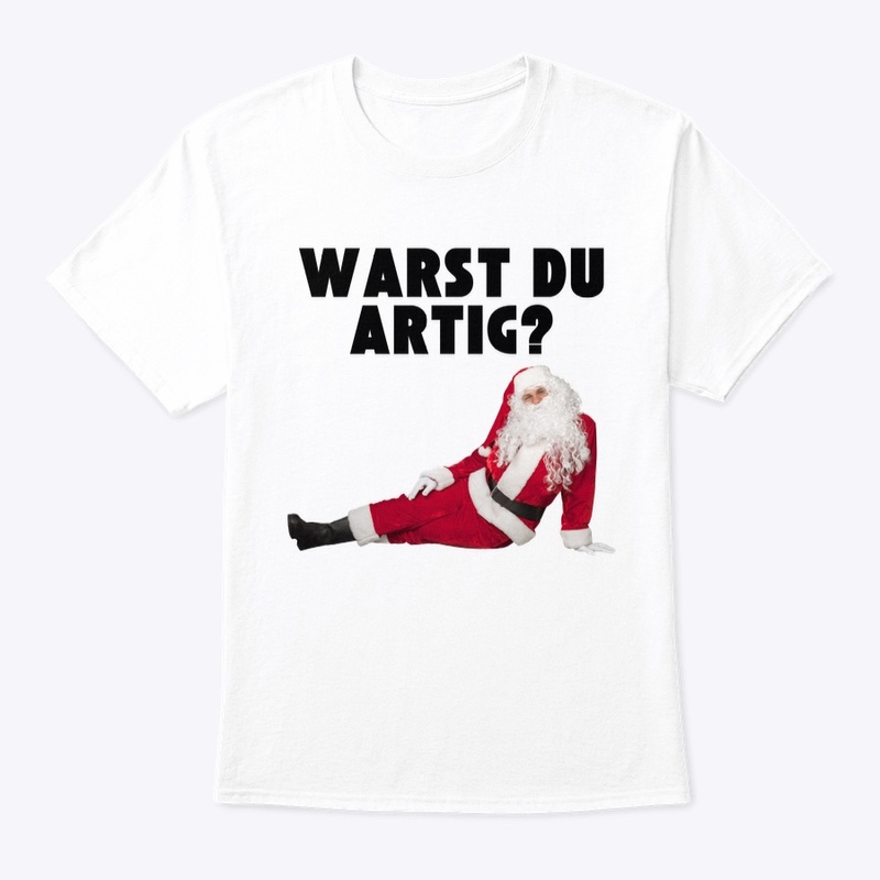 T-Shirt "warst du artig?"
