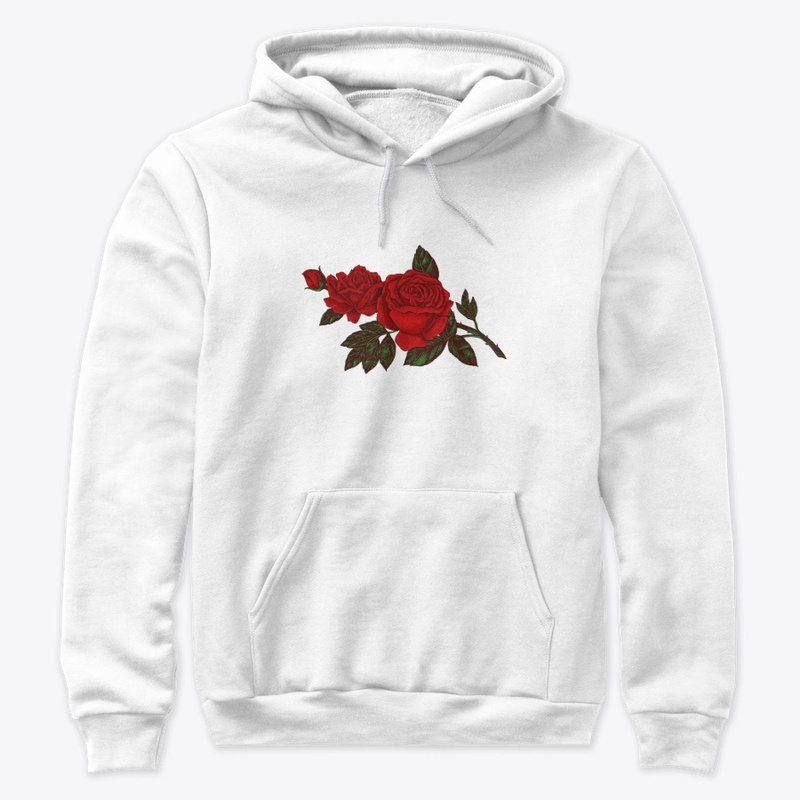 Red Roses - Safaf Logo in the Back