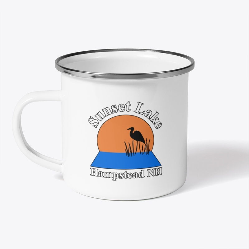 Sunset Lake Camping Mug