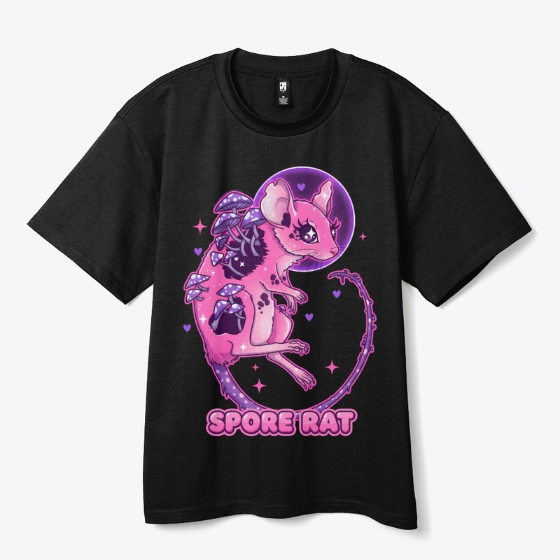 Pastel Goth Spore Rat