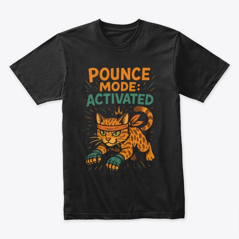 Pounce Mode: Activated - Bengal Cat 