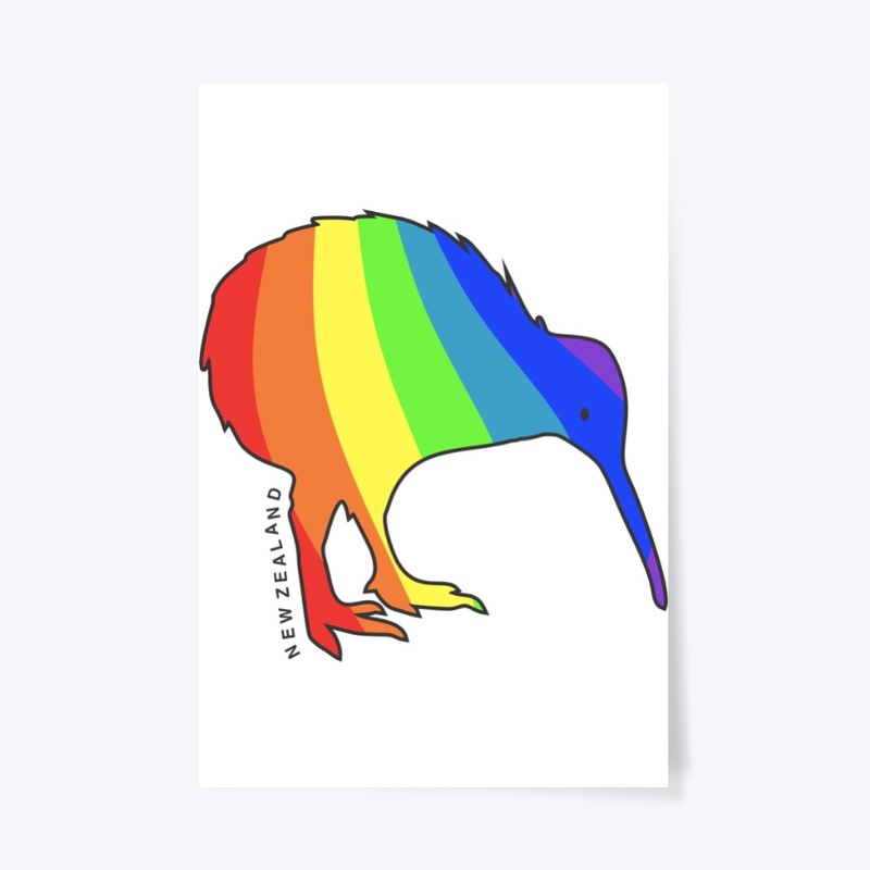 Rainbow Kiwi, New Zealand